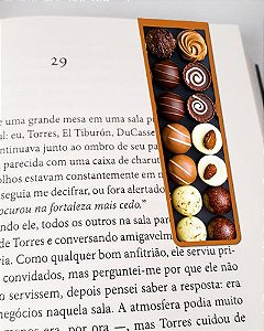 Marcador De Página Magnético Chocolate - Cute - MFE08