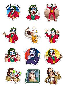 Ímãs Decorativos Joker DC Comics Set A - 12 unidades