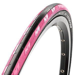 Pneu Maxxis Detonator 700x23C Dobrável Kevlar Fx Rosa