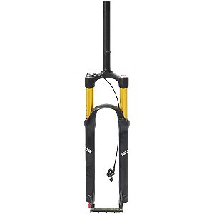 Garfo Suspensão Cly Stealth 29 Com Trava E Ajuste A Ar Freio A Disco Preto/Dourado