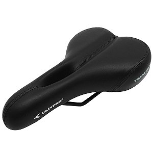 Selim Calypso Track Sport Confort Vazado Preto