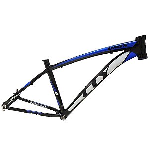 Quadro Bicicleta Cly Onix 27.5 em Alumínio Preto/Azul