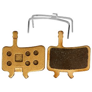 Pastilha CALYPSO XC-8 para Freio a Disco Compatível com Avid Juicy 5, 7 & BB7 Dourado
