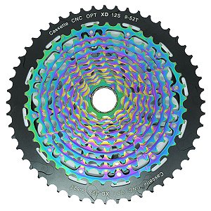 Cassete Sunshine Mtb 12v 09/52d Xd Cnc Colorido