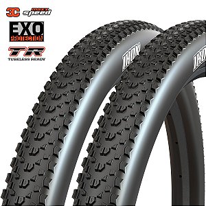 Kit 2 Pneus Maxxis Ikon 27.5X2.35 Dobrável (Kevlar) 3CS/EXO/TR Preto