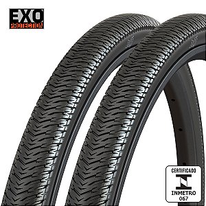 Kit 2 Pneus Bicicleta Maxxis Dth 20x1.75 Arame EXO Preto