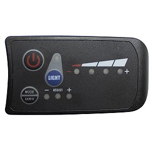 Display Led para E-bike 48v Preto
