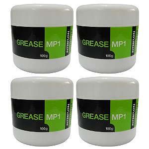 Kit 4 Graxa INTERFLON Grease Mp1 Mineral 100g