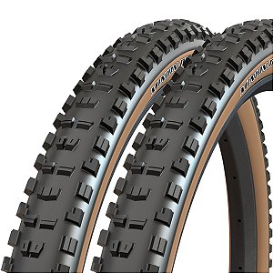 Kit 2 Pneus Maxxis Minion Dhr II 29X2.60Wt Dobrável Kevlar Exo/Tr Tanwall