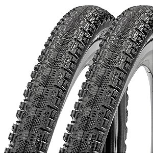 Kit 2 Pneus Maxxis Terrane 700X33C 120TPI Dobrável Carbon Fiber Exo/Tr Preto