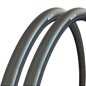 Pneus Maxxis HIGH ROAD SL 700x28C Dobrável Carbon Fiber HYPR-S/K2/TR - Preto (Par)