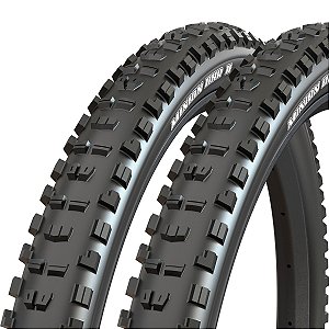 Pneus Maxxis MINION DHR II 27.5x2.40WT Dobrável 3CT/DH/TR/E50 - Preto (Par)