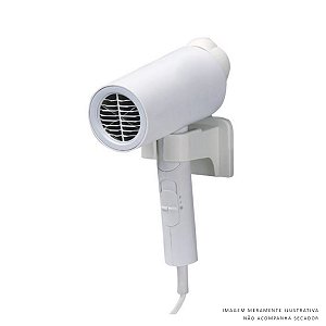 Suporte Secador de Cabelo e Outros Itens Branco