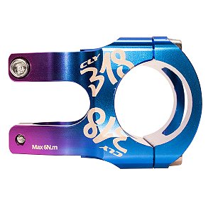 Mesa Ahead 31.8x30mm 0º Cly Pro Victory Alumínio Violeta/azul Escuro