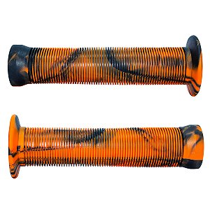 Manopla Cly Urban Pro Bmx Freeride 145mm Laranja