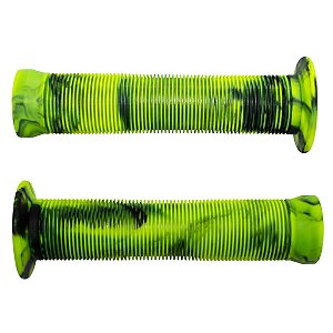 Manopla Cly Urban Pro Bmx Freeride 145mm Verde Neon