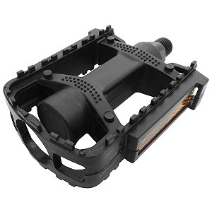 Pedal 1/2 Calypso Mirim em Nylon - Par Preto