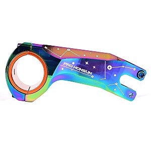 Mesa Ahead 31.8X90mm -17º Pro Honsun 555 Alumínio Rainbow