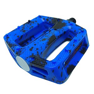 Pedal Plataforma 9/16 Cly Urban Pro em Pp Azul/preto