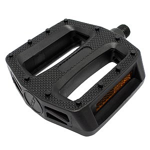 Pedal Plataforma 9/16 Cly Urban Pro em Pp Preto