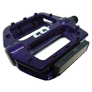 Pedal Plataforma 9/16 Cly Pro Force em Alumínio Roxo