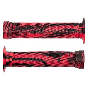 Manopla Cly Predator Bmx Freeride 150mm Grafismo Rosa/preto