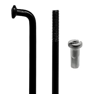 Raio Aço Preto 2x255mm com Nipples (144 Un)