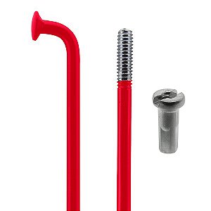Raio Aço Vermelho 2x255mm com Nipples (144 Un)