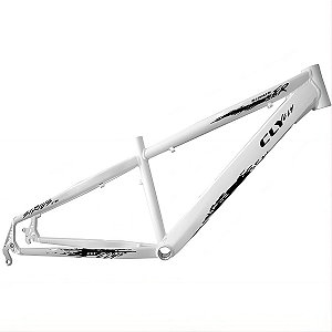Quadro Cly Sirius Freeride 26x13.5 Alumínio Branco