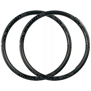 Kit 2 Aros Vzan Vmaxx Dh Disc 26x36f Alumínio Preto