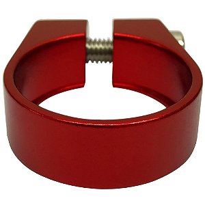 Abraçadeira de Selim Cly Components 31.8mm em Alumínio Vermelho