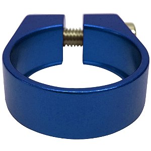 Abraçadeira de Selim Cly Components 34.9mm em Alumínio Azul