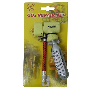 Bomba Thumbs UP para Cartucho de CO2 +1 Cartucho de 16g Amarelo