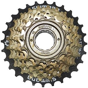 Roda Livre Shimano Tourney MF-TZ500 14/28 7v Preto