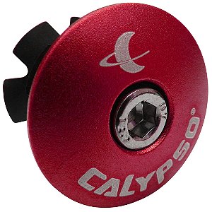 Tampa de Movimento de Direção Calypso em Alumínio Vermelho