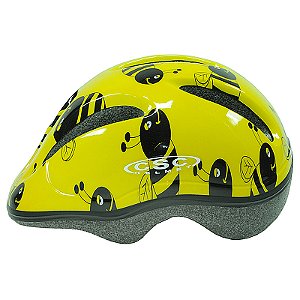 Capacete Calypso para Ciclismo Junior Amarelo