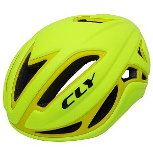 Capacete Cly In Mold Road/Speed para Ciclismo G Amarelo