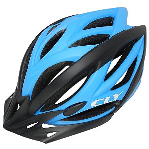 Capacete Cly In Mold MTB/Urbano para Ciclismo M Azul/Preto