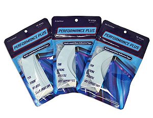 Fita Adesiva Performance Plus Die-cut Contours ( 36 peças) 3/4" Stright