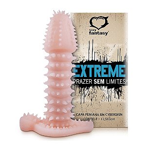 Capa Peniana Extreme em Cyberskin 12,5 x 3cm (AZ) - Sexy Fantasy