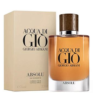 Acqua di Giò Absolu Eau de Parfum Giorgio Armani 75ml - Perfume Masculino