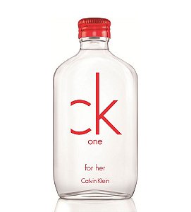 Ck One Red Edition For Her Calvin Klein Eau de Toilette 100ml - Perfume Feminino