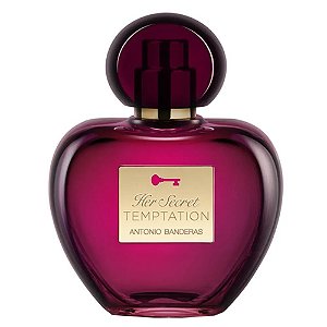 Her Secret Temptation Eau de Toilette Antonio Banderas 80ml - Perfume Feminino
