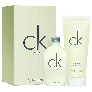 Kit CK One Calvin Klein Eau de Toilette 200ml + Skin Moisturizer 200ml - Unissex
