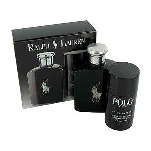 Kit Ralph Lauren Polo Black 125 ml + Desodorante 75g