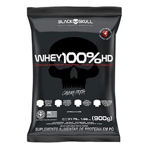 Whey 100% HD Refil (900g) - Black Skull