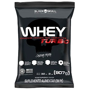 Whey Turbo Refil (907g) - Black Skull