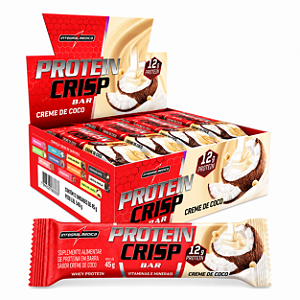 Protein Crisp Bar 12 Unidades - Integralmédica | Barra de Proteína