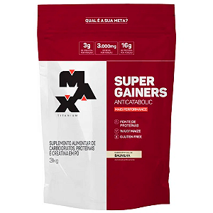 Super Gainers 3kg - Max Titanium
