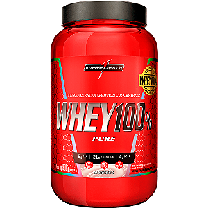 Whey 100% Pure 900g Pote - Integralmedica